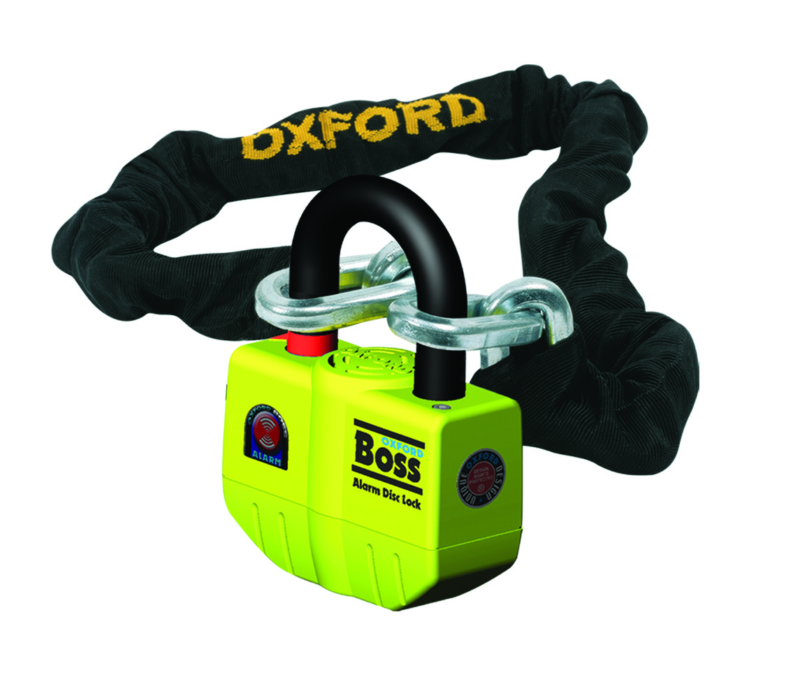 Big Boss Alarm Disc + 12mm x 1.2 m Chain